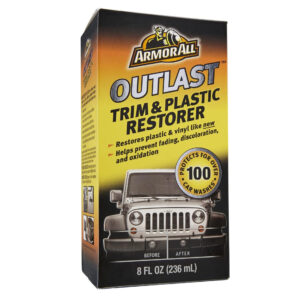 Armor All Outlast Car Trim & Plastic Cleaner , Cleans Cars, Trucks, and Motorcycles, 8 Oz